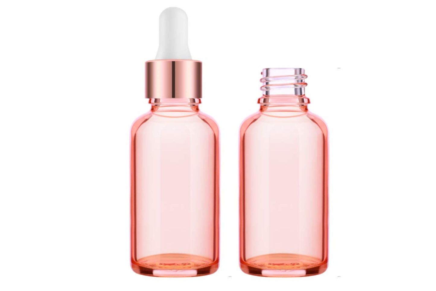 Frascos de Vidrio con Gotero 30 ml (1 oz) – Para Cosmética Natural, Sérums y Aceites